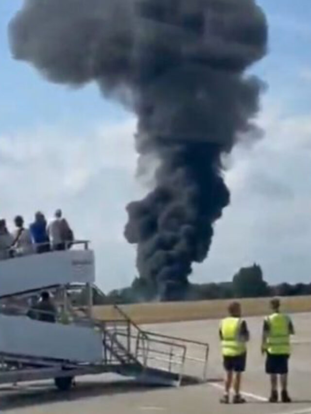 “London Plane Crash: Fireball Explosion After Takeoff”
